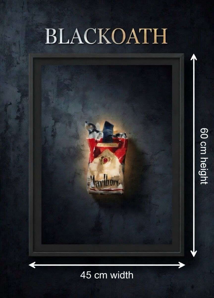 Blackoath Crumbled Cig Pack Painting