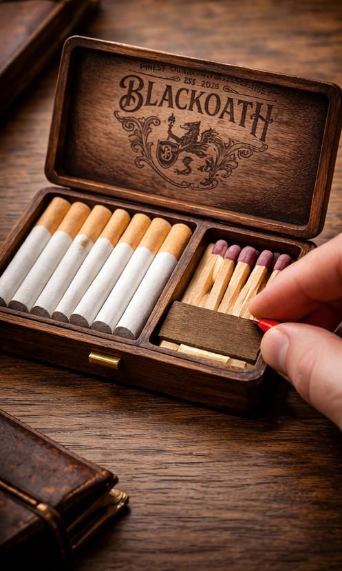 BlackOath Cigarette & stick holder